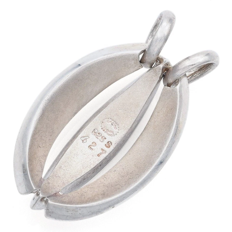 Colgante Melón Vintage Georg Jensen Dinamarca Plata de Ley #427 Foto 3 de 4