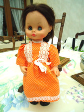 RARE POUPEE FANY de GABAR (CABAR)  HABILLEE D'ORIGINE DE 32 CM