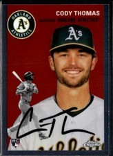 2023 Topps Chrome Platinum Anniversary #104 Cody Thomas