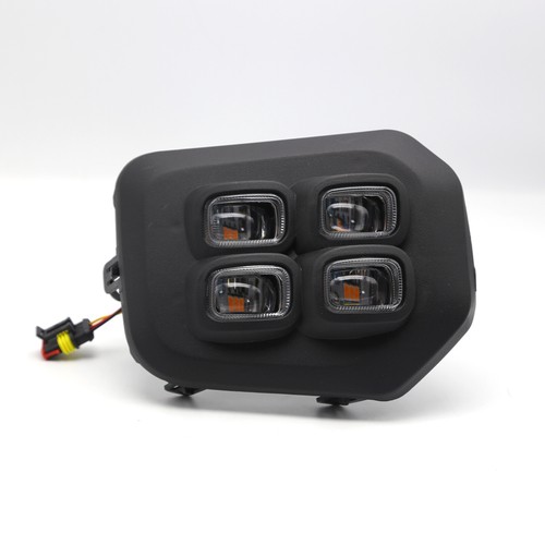 Luces antiniebla LED DRL de 4 ojos para Toyota Tacoma SR SR5 2016-2023 doble señal de giro - Imagen 14 de 21
