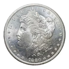 1880 S Morgan Silver Dollar Gem BU Semi-PL VAM 72 Silver Savings Month Reduced $
