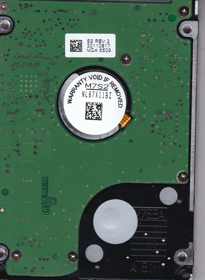 Samsung HM641JI pn: HM641JI/M C6543G84AAYIWZ 2AJ10003 640GB 2.5" SATA B23-23 - Image 2 of 2
