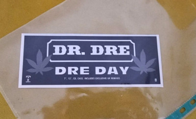 RARE DR DRE VINTAGE MAGAZINE ADVERT CHRONIC DEATH ROW RECORDS