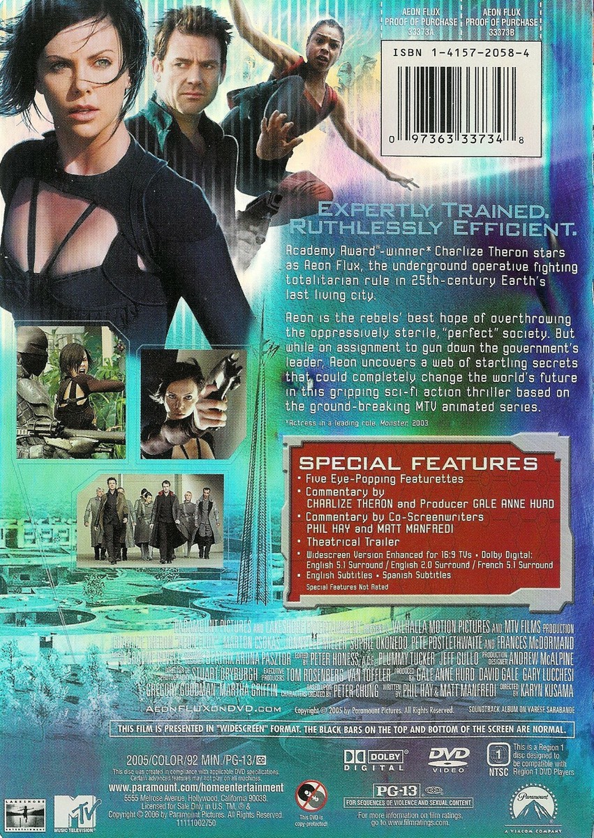 Aeon Flux: Charlize Theron Frances McDormand - Special Collector's