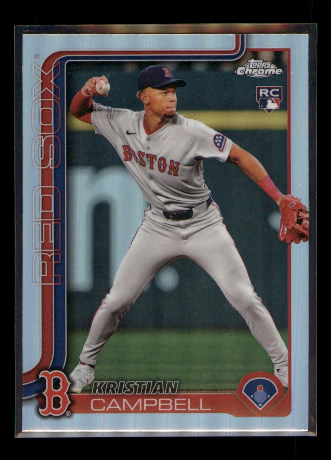 2025 Topps Chrome #171 Kristian Campbell Refractors