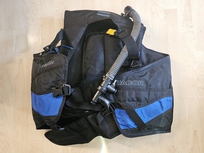 Dacor USA Nautica Tarierweste Jacket BCD Tauchen Diving Scuba L/Xl Schwarz