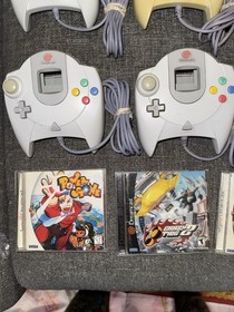 serviced and cleaned Sega Dreamcast bundle POWER STONE CRAZY TAXI 1&2 FAST SHIP
