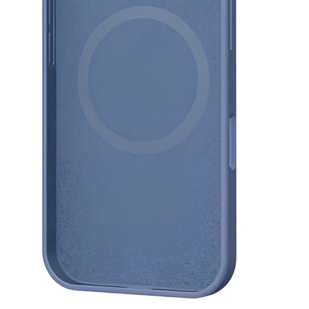 Coque iPhone 17 silicone antichoc MW silicone bleu anti-empreintes - 4