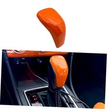 For Subaru Gear Shift Knob Shifter Head Cover Trim For Subaru Forester Orange For Subaru Gear Shift Knob Shifter Head Cover Trim For Subaru Forester Orange