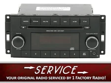 Remanufacture SERVICE for 2012-2016 Dodge Caravan Radio AM FM CD P05091301AA RES
