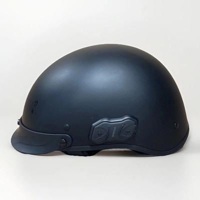 Sena Cavalry Helmet 10R Bluetooth Half Matte Black (XXL)