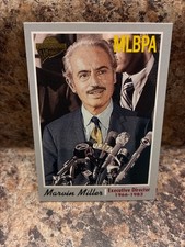 2005 Topps MARVIN MILLER "All-Time Fan Favorites" Baseball🔥HOF! MLBPA (RC) #80