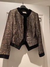 Vintage Valentino Miss V Black And Suit - Cropped Jacket And Midi Skirt