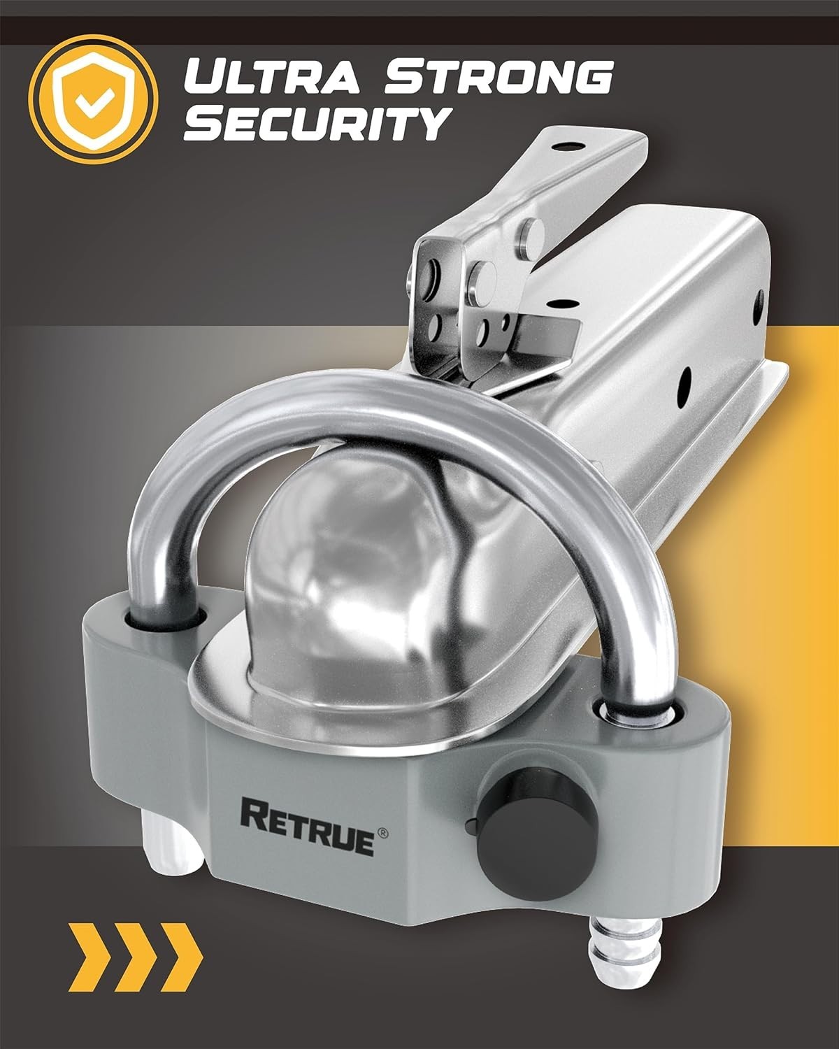 Candado Para Enganche De Remolque Se Adapta A Trail De Y La Mayo 1-7/8" 2"