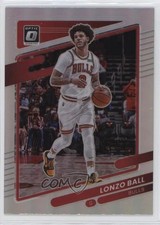 2021-22 Panini Donruss Optic Holo Prizm Lonzo Ball #114 0ij1
