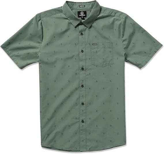VOLCOM BANKSTONE Men's S/S Woven Shirt - LTO - Large - NWT - Image 4 of 4