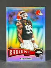 Myles Garrett 2025 Topps Chrome NFL 1977 Topps Refractor #1975-8 Browns