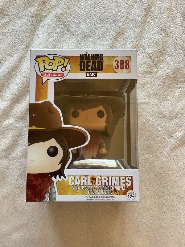Funko Pop! AMC the Walking Dead Bloody Carl Grimes #388 Figure