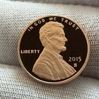 2015-S Lincoln Shield Cent Proof — photo from another recent sale