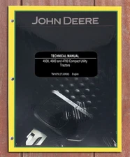 John Deere 4500, 4600, 4700 Utility Tractor Service Technical Manual - TM1679