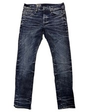 Image of G-STAR Men's Blue Dark Wash Slim Stretch Denim Jeans RRP £80