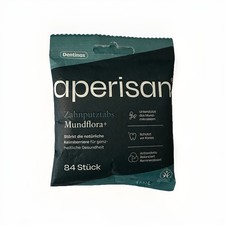 Aperisan Zahnputztabs Mundflora+ 84 Stück Dentinox NEU