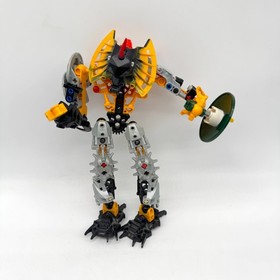 Lego Bionicle Lot of 2 Incomplete Figures Chirox 8693 Toa Hewkii 8912