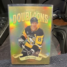 Upper Deck Allure 2025-26 Doubloons Sidney Crosby DB-10 Insert Penguins