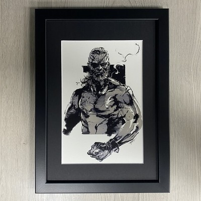 METAL GEAR SOLID V THE PHANTOM PAIN VENOM SNAKE MGSV GERAHMTE KUNST