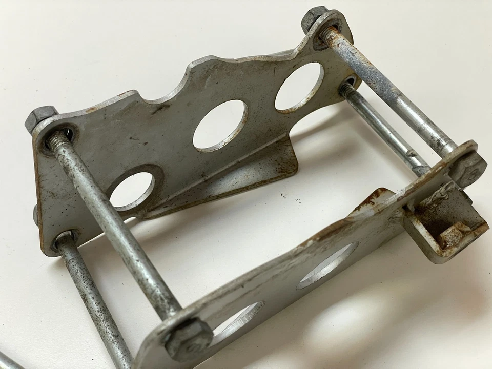 1969 Honda SL90 Motosport SL 90 Motor Mount Brackets - Image 3 of 4