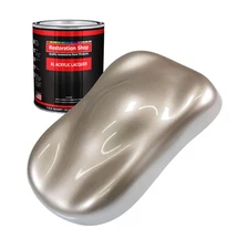 Restoration Shop Mocha Frost Metallic Acrylic Lacquer Quart Auto Paint Color