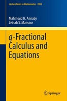 Mahmoud H. Annaby (U. A.) | Q-Fractional Calculus And Equations | Taschenbuch