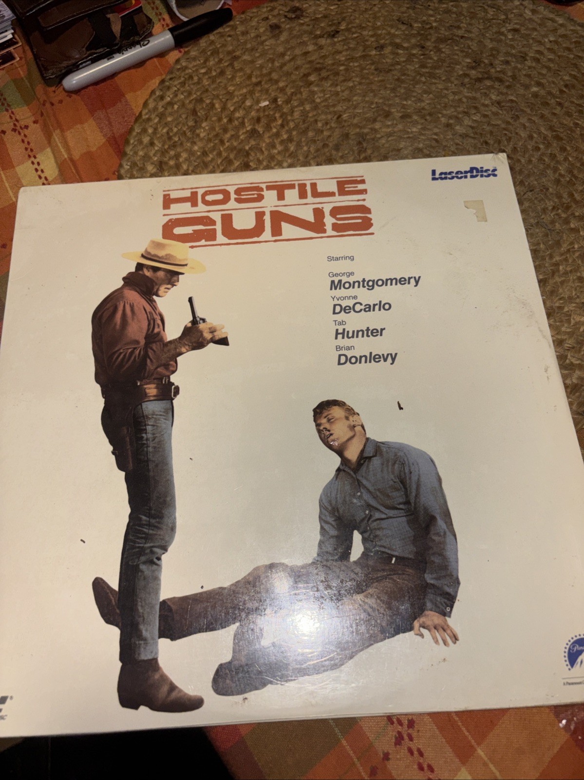 Hostile Guns (Laserdisc) SEALED