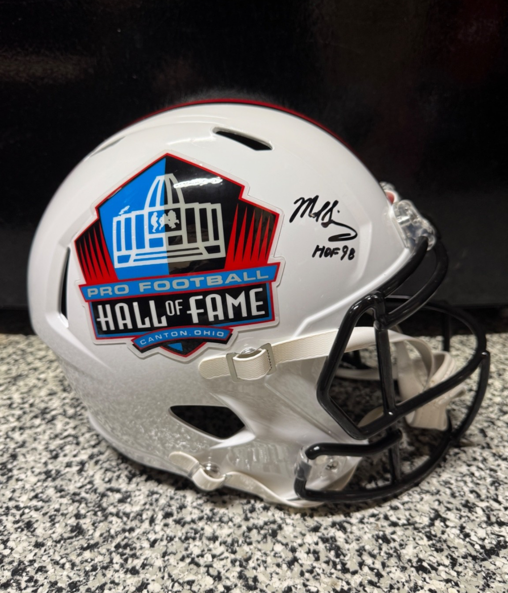 autographed full size football helmets Jason Kelce Philadelphia Eagles Replica Helmet Each helmet comes authenticated with a PSA Certificate of Authenticity Earl Thomas Legion Of Boom