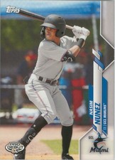 Nasim Nunez 2020 Topps Pro Debut #PD-31 Miami Marlins