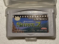 Shrek 2 Nintendo Game Boy Advance Video Movie Player Tested Works Cartridge Only
