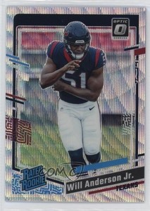 2023 Panini Donruss Optic Rated Wave Prizm /300 Will Anderson Jr #246 Rookie RC