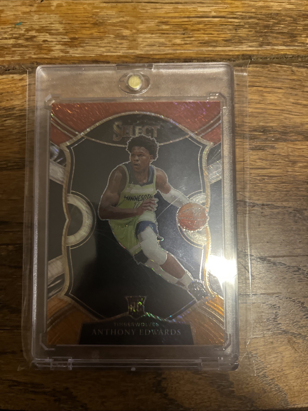 2020-21 Panini Select - Concourse Anthony Edwards #61 Tri-Color Prizm (RC)