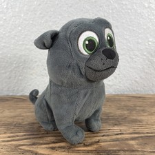 Disney Junior Bingo Plush Pug Puppy Dog Pals Stuffed Animal 6  Toy Gray