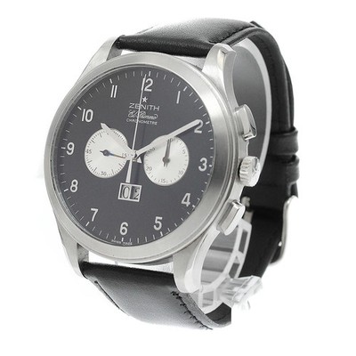 Zenith El Primero 03.0520.4010 Automatic 44mm Black Chronograph Men's Watch