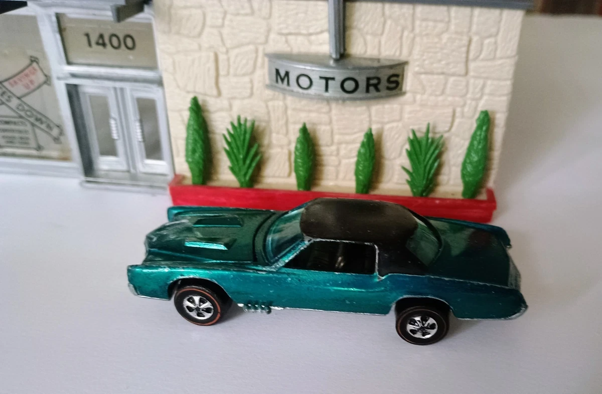 Hot Wheels カスタム エルドラド　香港製 1967 Hot Wheels Redline Custom Eldorado 1967/1968 Green Gray Int