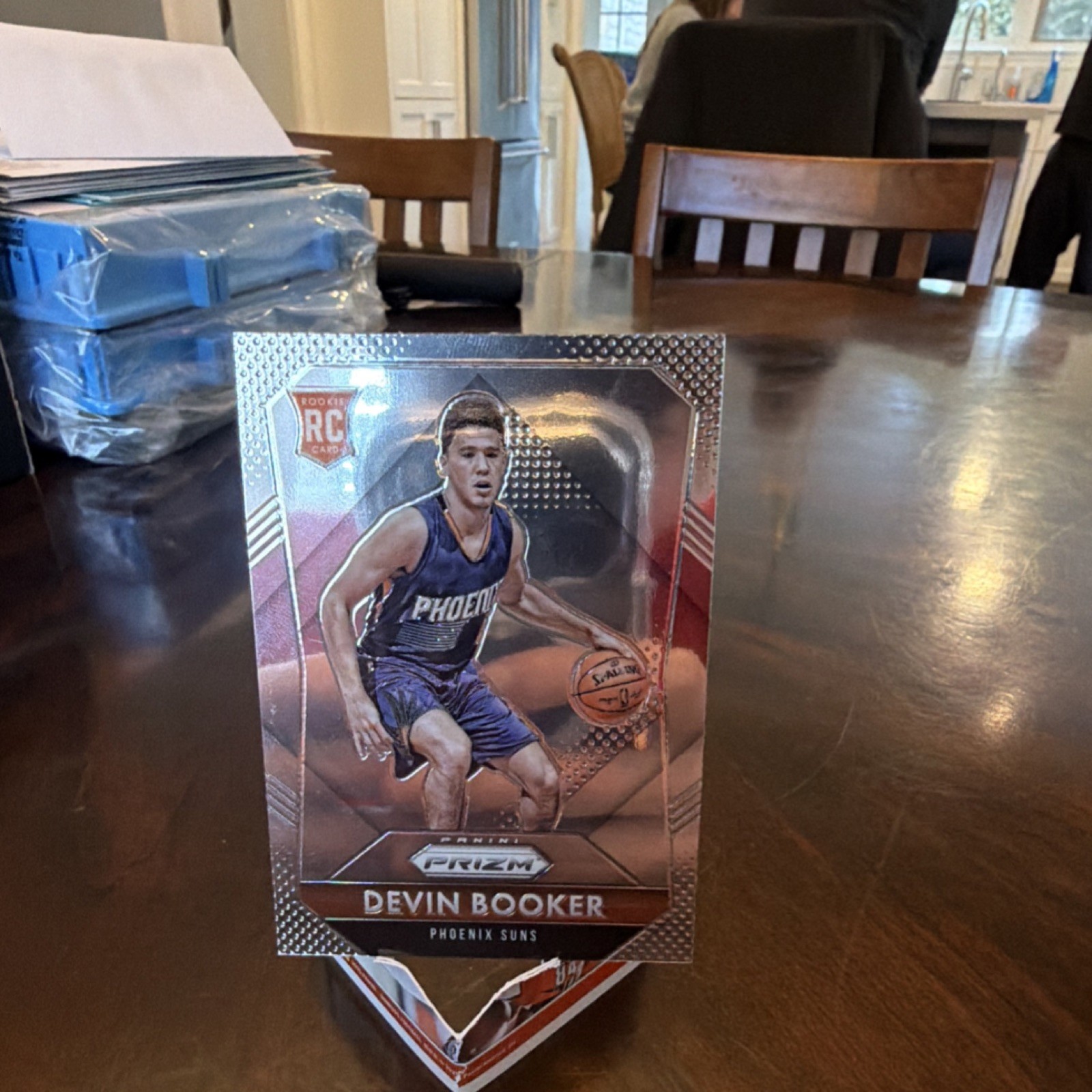 Panini 2015-16 Prizm Devin Booker Rookie Basketball Card #308 Phoenix Suns