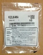 1Bag/10PCS brand new SMC KQ2L06-M5A connector