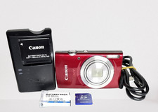 Canon IXY 180 PowerShot ELPH 180 IXUS 175 Digital Camera Red F/S From Japan