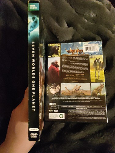 RARE🔥BBC Seven Worlds One Planet DVD David Attenborough 3 Discs🔥 ...