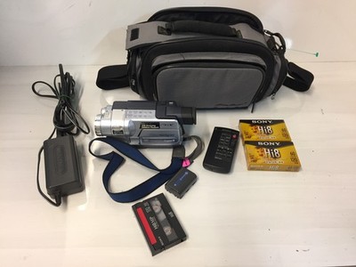 Sony DCR-TRV350 Digital8 Hi8 8mm Camcorder Video Transfer (AS-IS for Repair)
