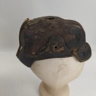 Original German WW1 WWI Leather Pickelhaube Helmet Parts Lot — photo 10