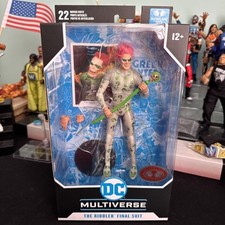 Mcfarlane Toys DC Multiverse THE RIDDLER FINAL SUIT Figure Red Platinum Edition