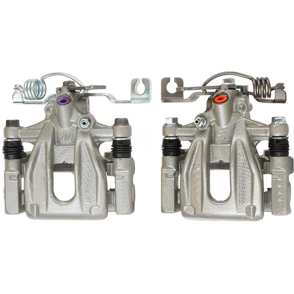 For 2005-2007 Ford Five Hundred Rear Left Right Brake Calipers & Bracket - Image 2 of 4