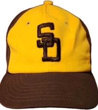 San Diego Padres Sports Specialties Snapback Hat 6 5/8-7 1/4 S/M Vintage Cap MLB